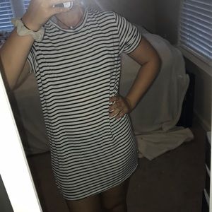 Brandy melville striped T-shirt dress